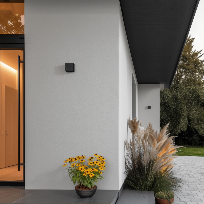 Brilagi - Aplique LED para exterior CUBE LED/6W/230V IP54