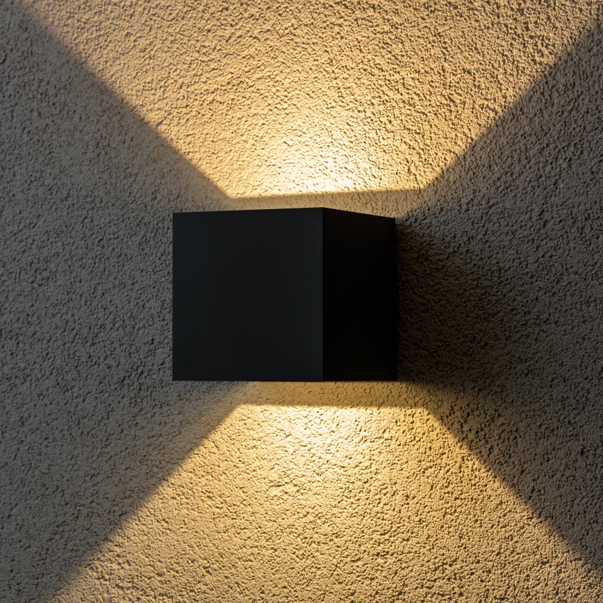Brilagi - Aplique LED para exterior CUBE LED/6W/230V IP54