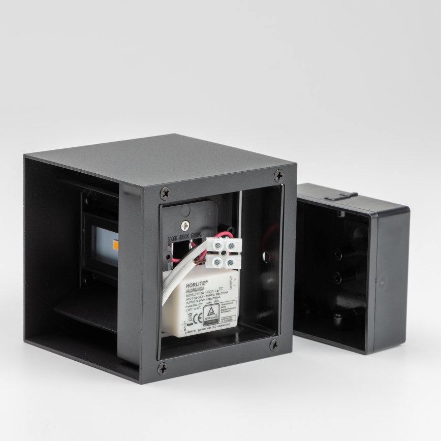 Brilagi - Aplique LED para exterior CUBE LED/6W/230V IP54