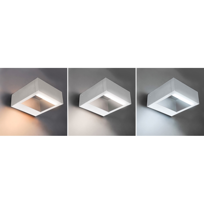 Brilagi - Aplique LED para exterior RAGUSA LED/7W/230V 3000/4000/6000K blanco IP54