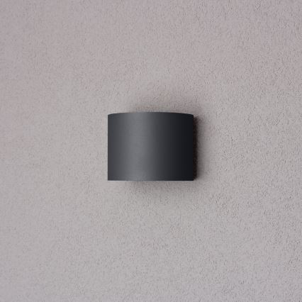 Brilagi - Aplique LED para exterior RONDO LED/6W/230V antracita IP54