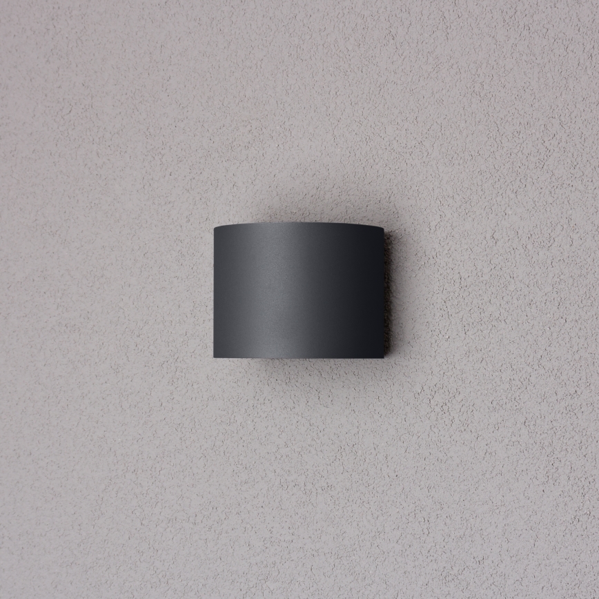 Brilagi - Aplique LED para exterior RONDO LED/6W/230V antracita IP54