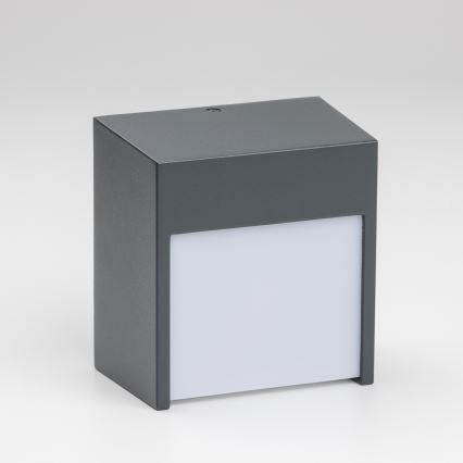 Brilagi - Aplique LED para exterior TERNI LED/12W/230V antracita IP44