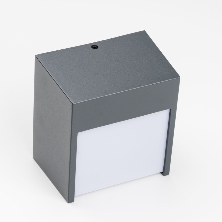 Brilagi - Aplique LED para exterior TERNI LED/12W/230V antracita IP44