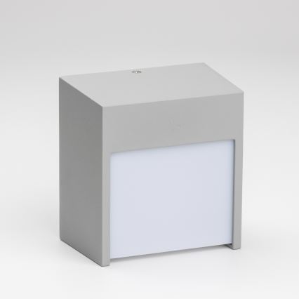 Brilagi - Aplique LED para exterior TERNI LED/12W/230V gris IP44