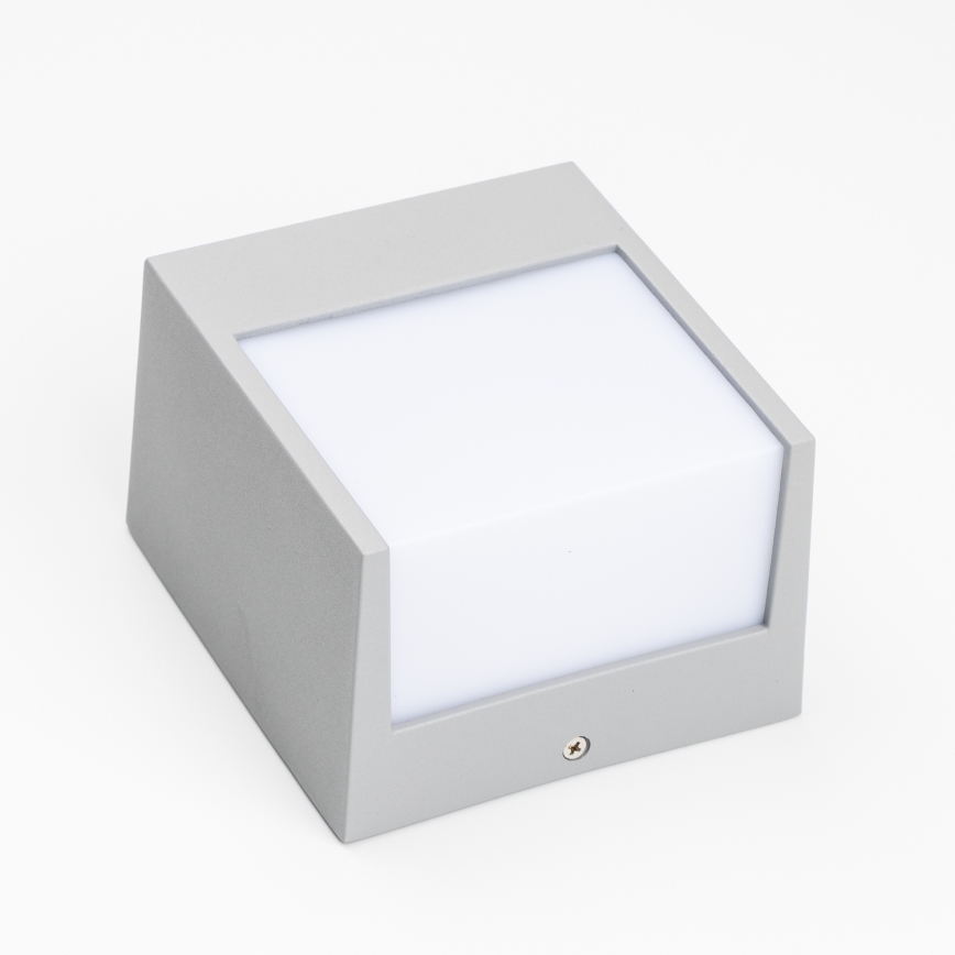 Brilagi - Aplique LED para exterior TERNI LED/12W/230V gris IP44