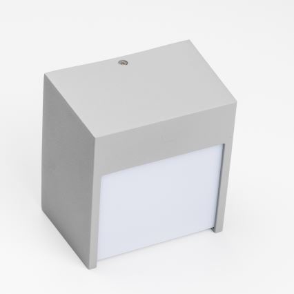 Brilagi - Aplique LED para exterior TERNI LED/12W/230V gris IP44