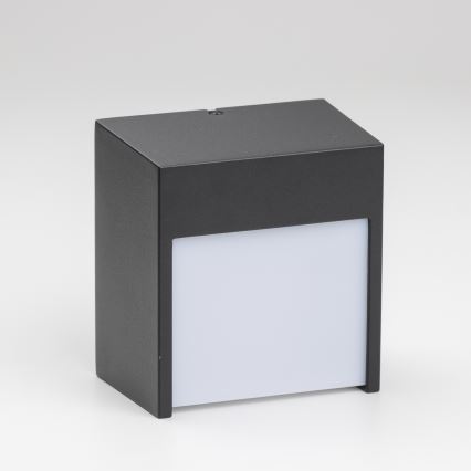 Brilagi - Aplique LED para exterior TERNI LED/12W/230V negro IP44