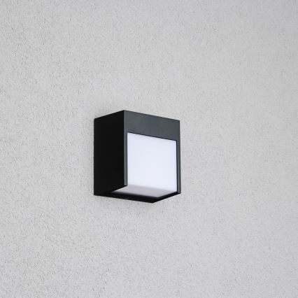 Brilagi - Aplique LED para exterior TERNI LED/12W/230V negro IP44