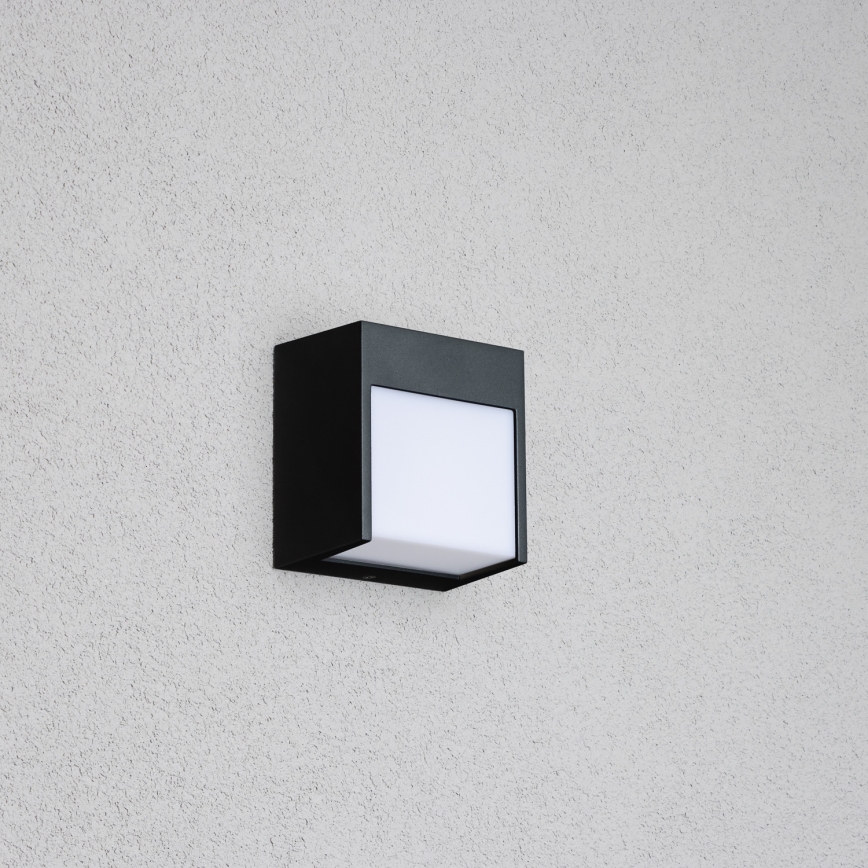 Brilagi - Aplique LED para exterior TERNI LED/12W/230V negro IP44