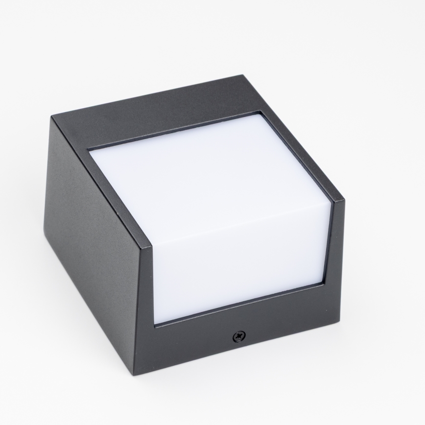 Brilagi - Aplique LED para exterior TERNI LED/12W/230V negro IP44
