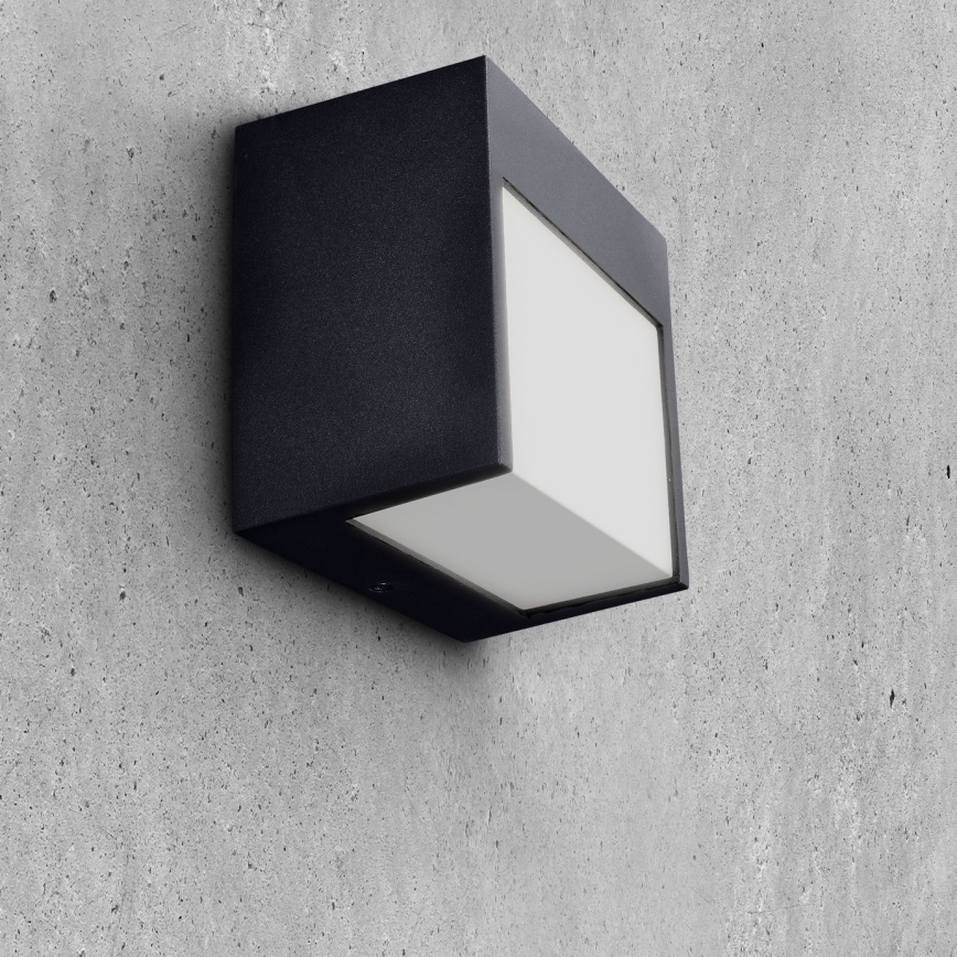 Brilagi - Aplique LED para exterior TERNI LED/12W/230V negro IP44