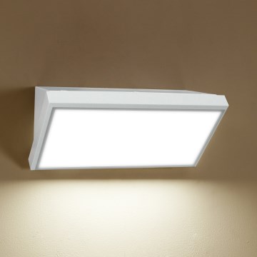 Brilagi - Aplique LED para exterior TRIANGLE LED/20W/230V blanco IP65