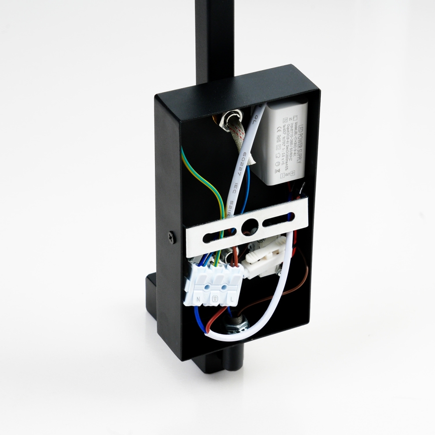 Brilagi - Aplique LED RAYA 1xE14/40W/230V + LED/3W negro