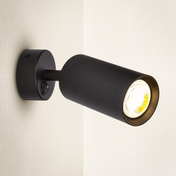 Brilagi - Aplique LED regulable orientable SELE 1xGU10/6,5W/230V 2700-6500K negro