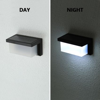 Brilagi - Aplique LED solar con sensor BRICK LED/12W/5,5V 1200 mAh IP65