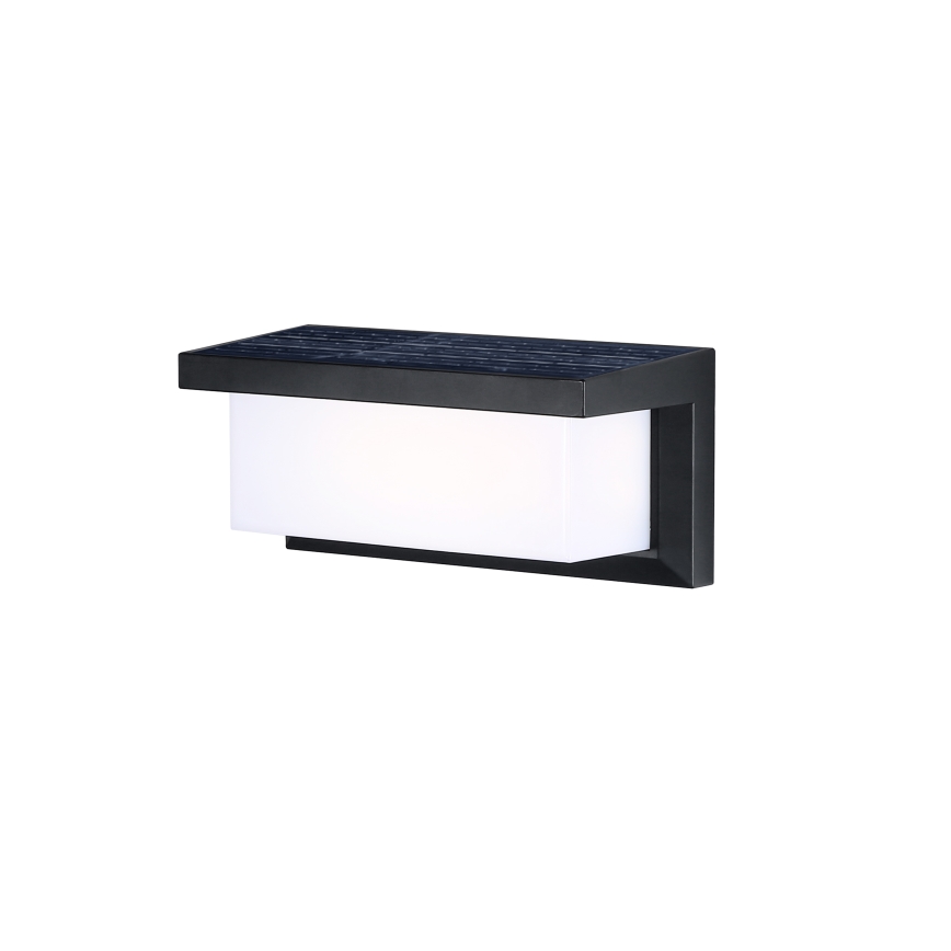 Brilagi - Aplique LED solar con sensor BRICKY LED/5W/6V 4000 mAh IP65