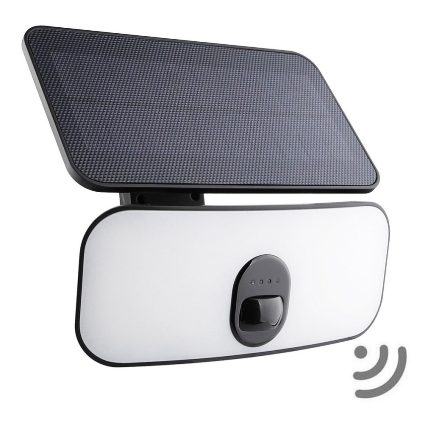 Brilagi - Aplique LED solar con sensor ROOF LED/13W/5V 4000 mAh IP65