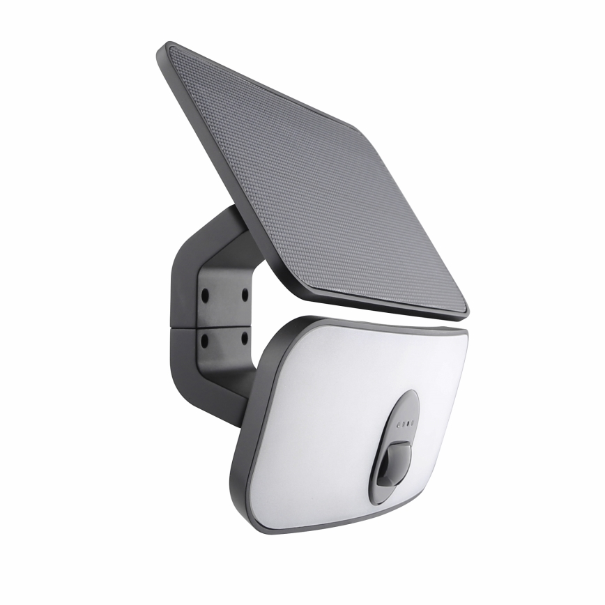 Brilagi - Aplique LED solar con sensor ROOF LED/13W/5V 4000 mAh IP65