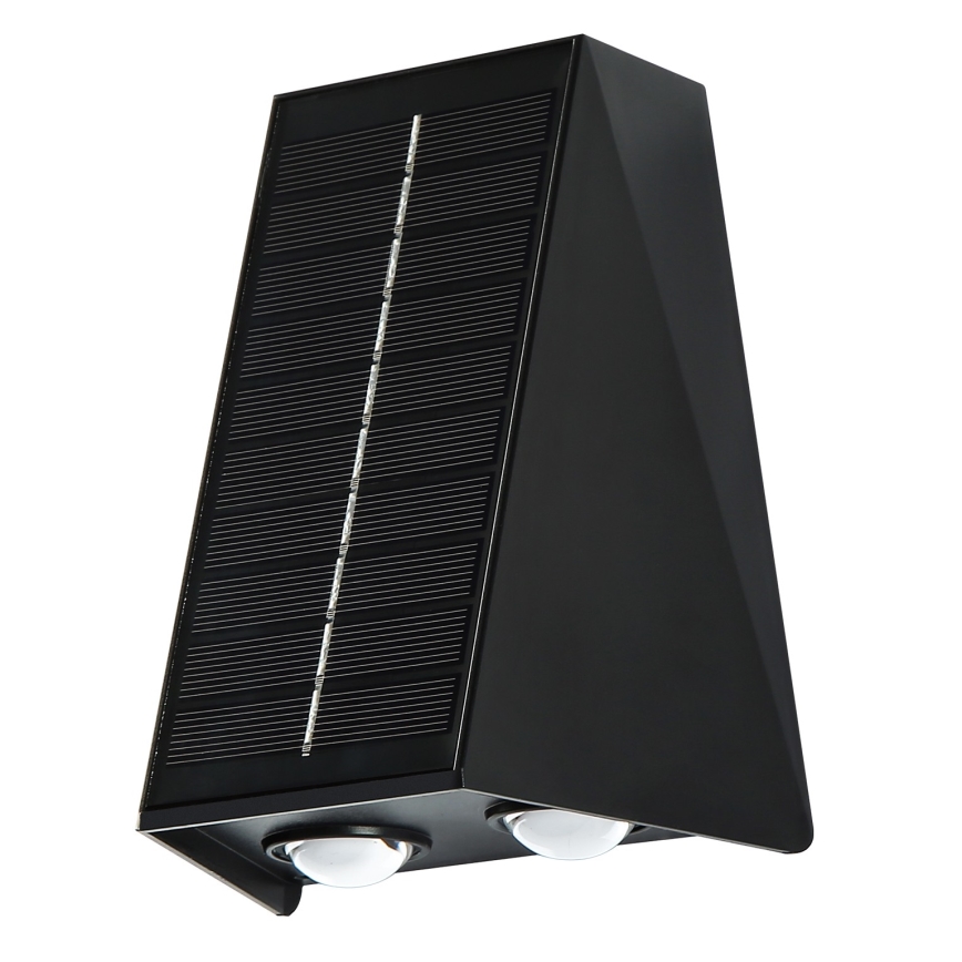 Brilagi - Aplique LED solar PYRAMID LED/2W/3,2V 1300 mAh IP54