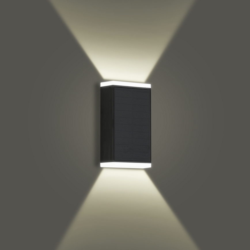 Brilagi - Aplique LED solar SOL GUARD LED/2W/3,7V 2000 mAh IP45
