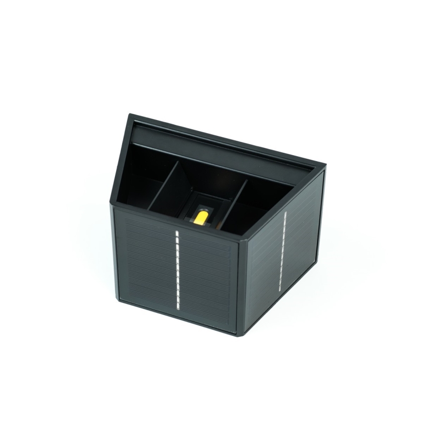 Brilagi - Aplique LED solar SOLAR CUBE LED/2W/3,2V 1300 mAh IP54