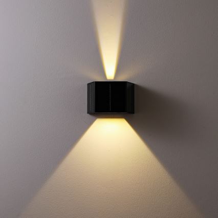 Brilagi - Aplique LED solar SOLAR CUBE LED/2W/3,2V 1300 mAh IP54
