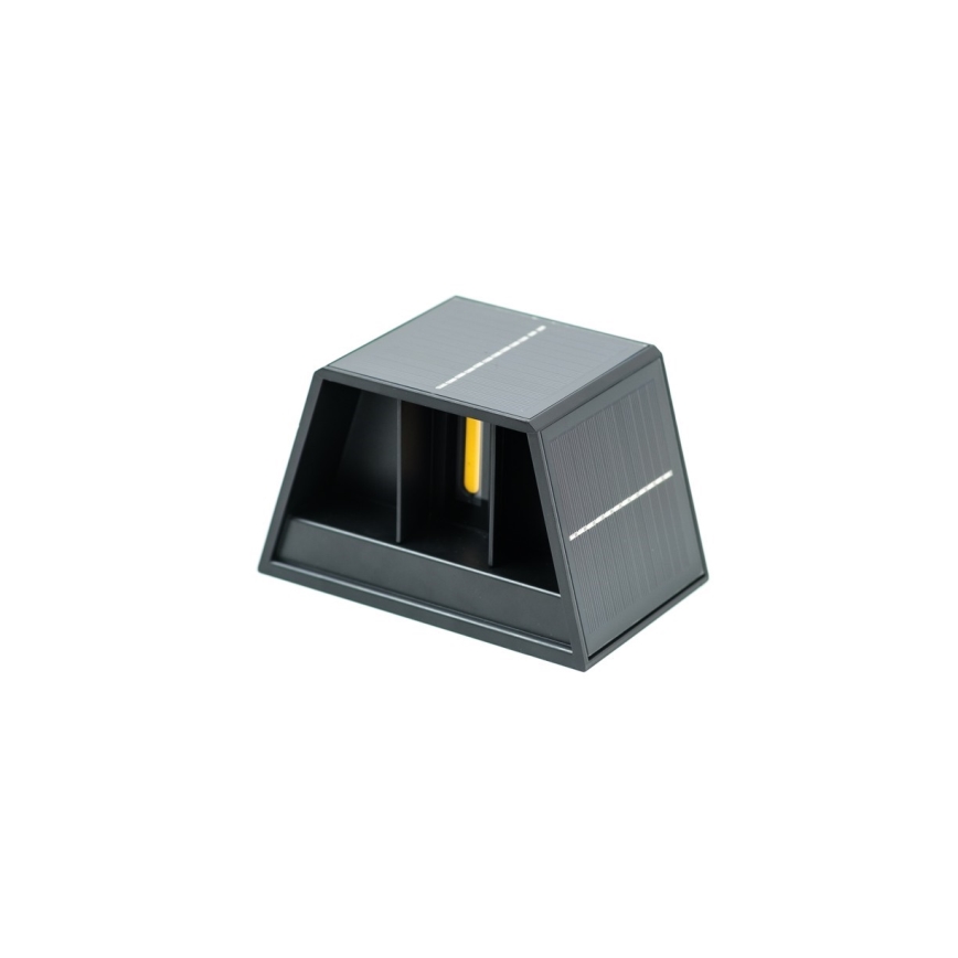Brilagi - Aplique LED solar SOLAR CUBE LED/2W/3,2V 1300 mAh IP54