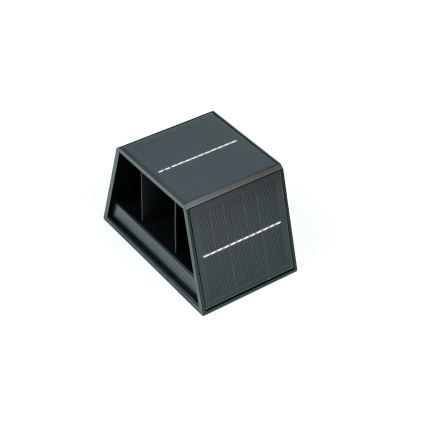Brilagi - Aplique LED solar SOLAR CUBE LED/2W/3,2V 1300 mAh IP54