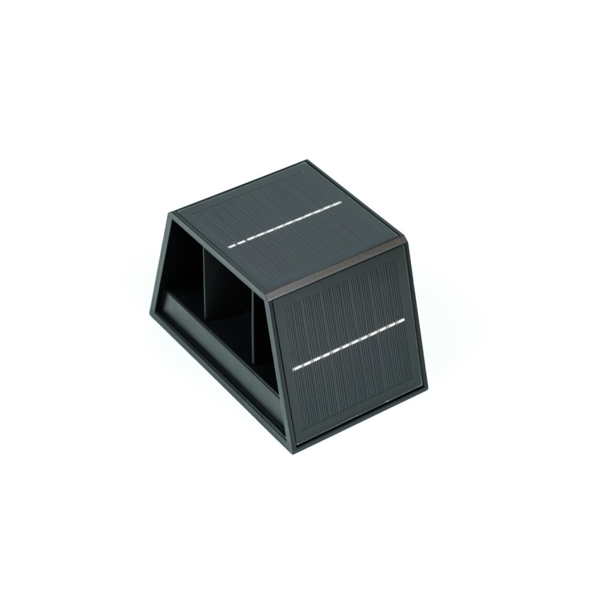 Brilagi - Aplique LED solar SOLAR CUBE LED/2W/3,2V 1300 mAh IP54