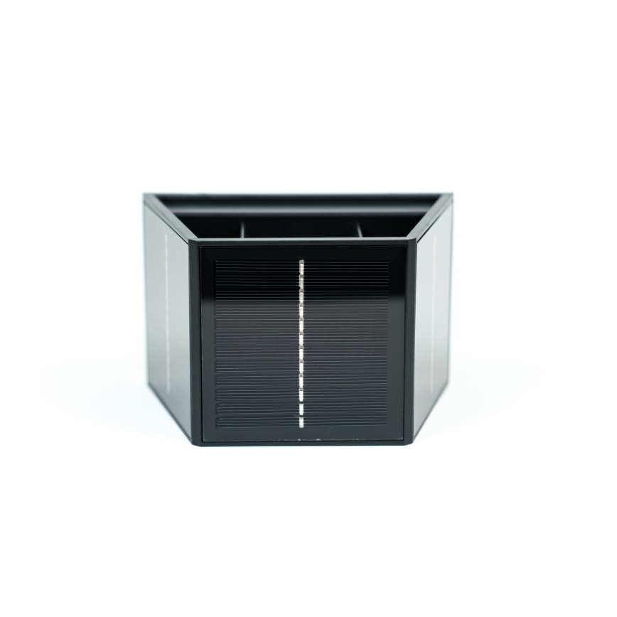 Brilagi - Aplique LED solar SOLAR CUBE LED/2W/3,2V 1300 mAh IP54