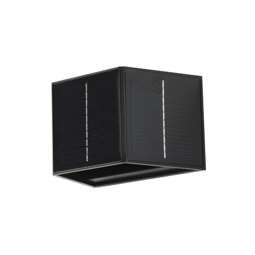 Brilagi - Aplique LED solar SOLAR CUBE LED/2W/3,2V 1300 mAh IP54