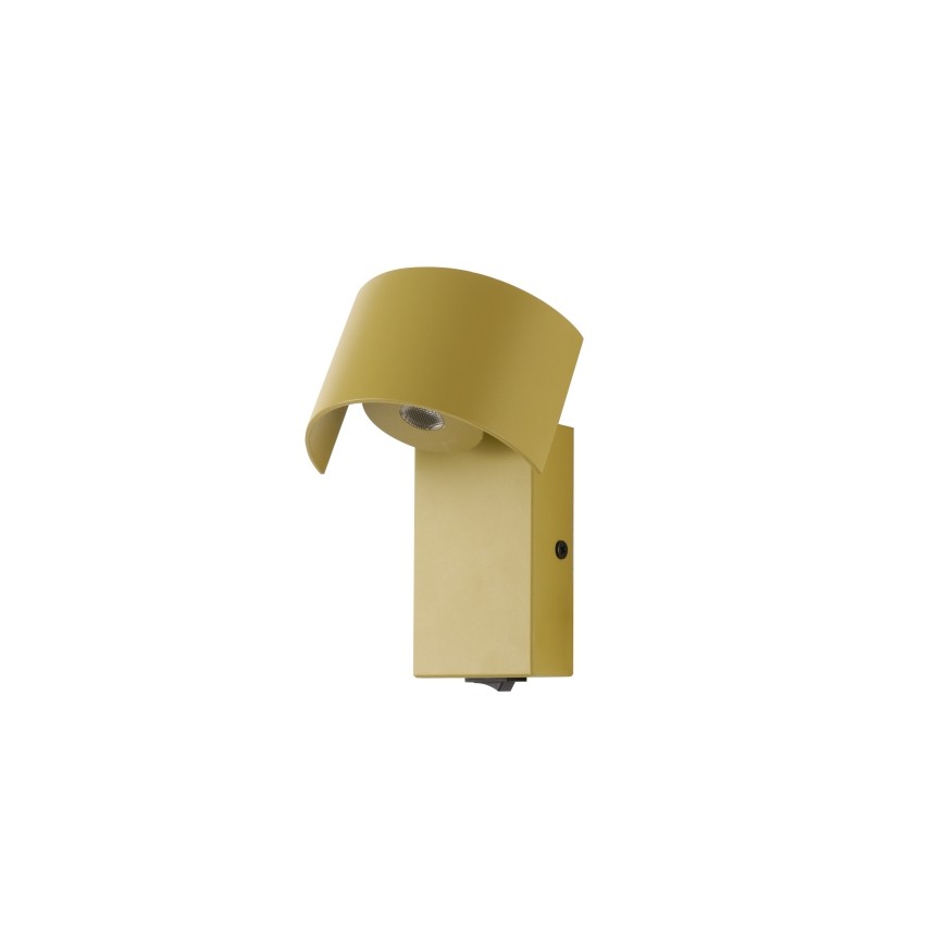 Brilagi - Aplique LED VASTO LED/3W/230V amarillo
