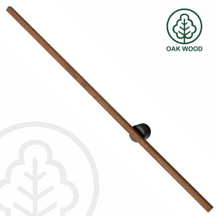 Brilagi - Aplique LED WOODY LINE LED/12W/230V 120 cm roble cereza