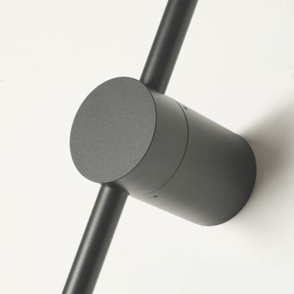 Brilagi - Aplique de pared LED para exterior AURA LED/20W/230V 4000K IP54 97 cm antracita CRI 90