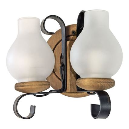 Brilagi - Aplique ROATA APLICA 2xE14/40W/230V haya