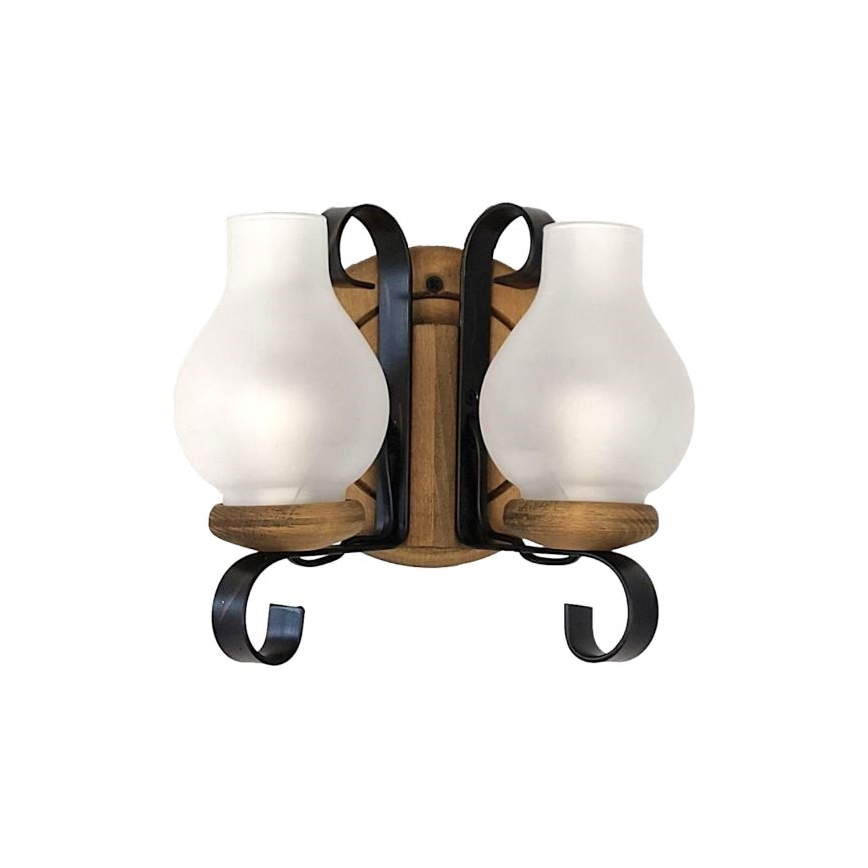 Brilagi - Aplique ROATA APLICA 2xE14/40W/230V haya