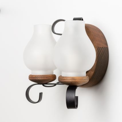 Brilagi - Aplique ROATA APLICA 2xE14/40W/230V haya