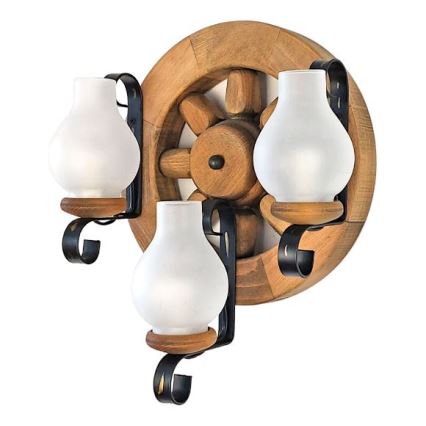 Brilagi - Aplique ROATA APLICA 3xE14/40W/230V haya