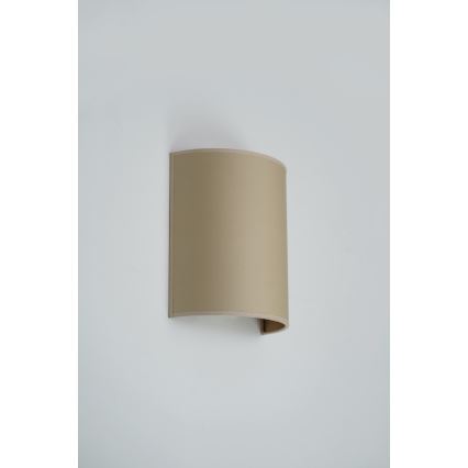Brilagi - Aplique SEMI 1xE27/15W/230V diá. 20 cm beige