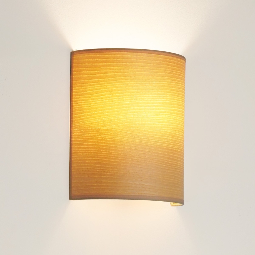 Brilagi - Aplique SEMI 1xE27/15W/230V diá. 20 cm beige