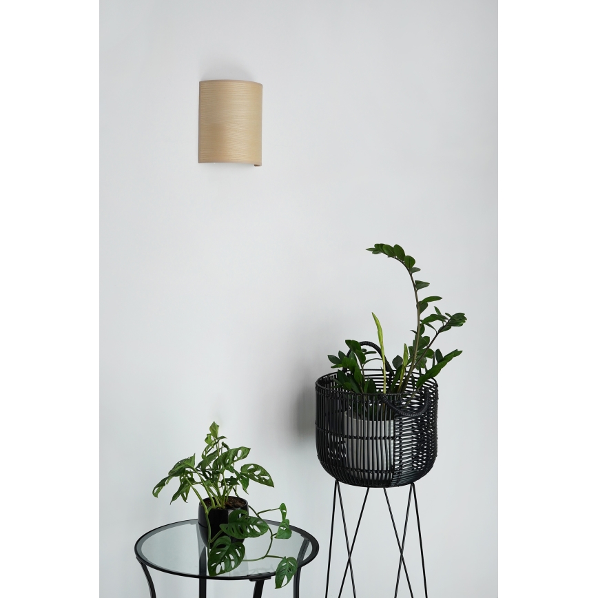 Brilagi - Aplique SEMI 1xE27/15W/230V diá. 20 cm beige