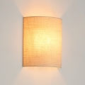 Brilagi - Aplique SEMI 1xE27/15W/230V diá. 20 cm color crema