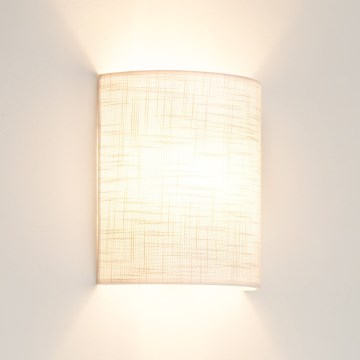 Brilagi - Aplique SEMI 1xE27/15W/230V diá. 20 cm gris claro
