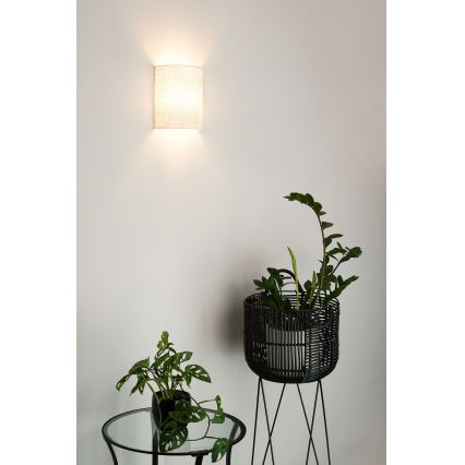 Brilagi - Aplique SEMI 1xE27/15W/230V diá. 20 cm gris claro