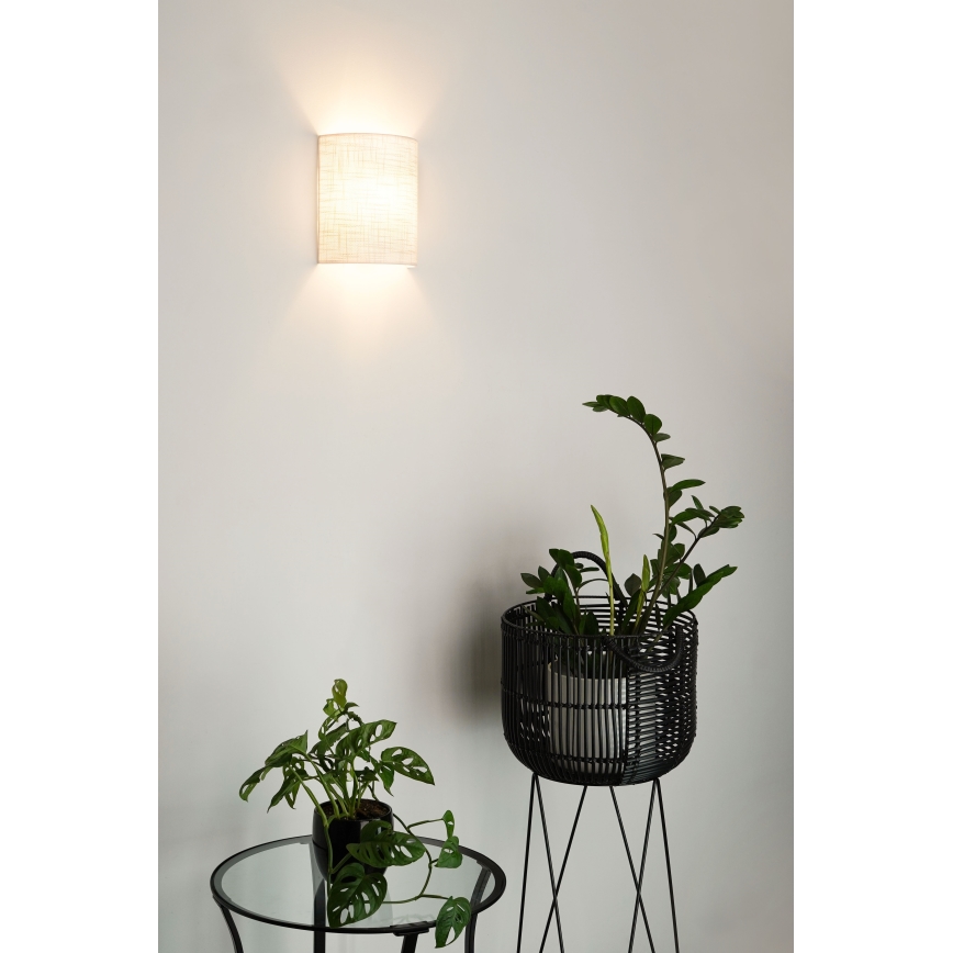 Brilagi - Aplique SEMI 1xE27/15W/230V diá. 20 cm gris claro