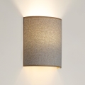 Brilagi - Aplique SEMI 1xE27/15W/230V diá. 20 cm gris claro
