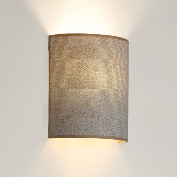 Brilagi - Aplique SEMI 1xE27/15W/230V diá. 20 cm gris claro