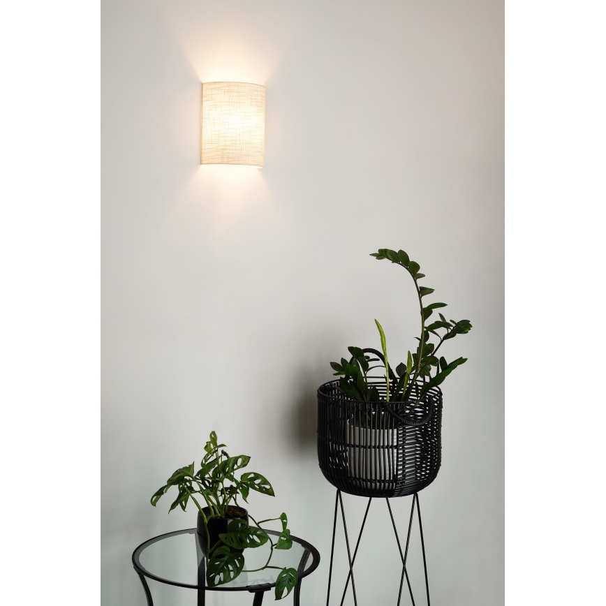 Brilagi - Aplique SEMI 1xE27/15W/230V diá. 20 cm gris