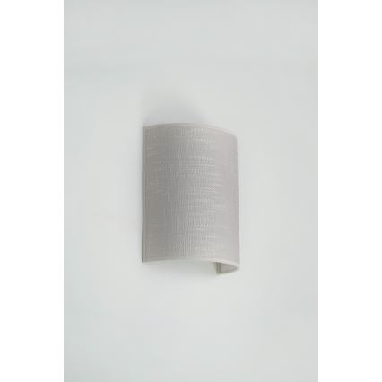 Brilagi - Aplique SEMI 1xE27/15W/230V diá. 20 cm gris